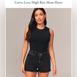 Abercrombie Mom Denim Shorts
